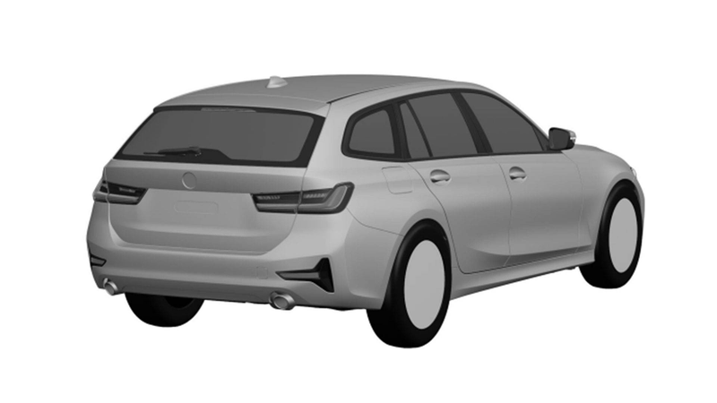 Illustration for article titled Here's The New BMW 3 Series Wagon Before You're Supposed To See It